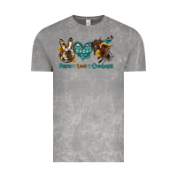 Cloud Rock peace love cowboys Vintage Tee - OliviaCreatesArt