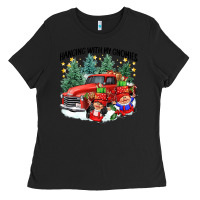 Black hanging with my gnomies Ladies Tee - CowGirlArtShop