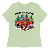 Matcha hanging with my gnomies Ladies Tee - CowGirlArtShop