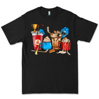 Black Hockey coffee cups Premium Tee - HowdyJamesFarm