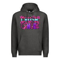 Charcoal Heather crush cancer Premium Hoodie - SublimationCraftShop