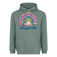 Sage easter egg bunny rainbow Heavyweight Hoodie - AdoDesignShop