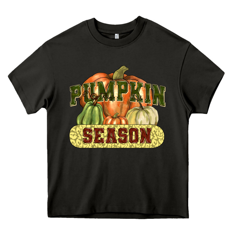 Pumpkin Season Heavy Core Tee by NancyCooperArtShop | Teevron