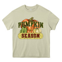Mossy Pumpkin season Heavy Core Tee - NancyCooperArtShop