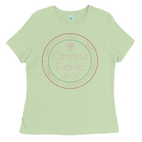 Matcha cinque terre italia gift for italian mediterranean travelers t shirt Ladies Tee - baoMotion