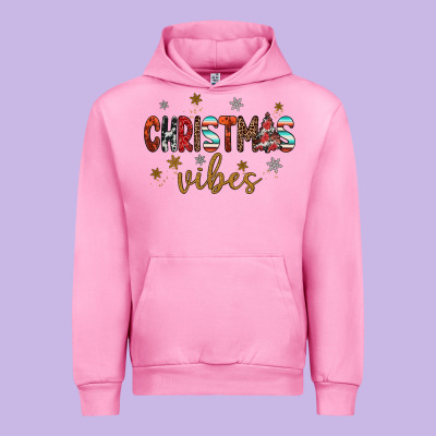 Christmas Vibes Urban Hoodie Designed By Jahusdesignshop