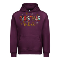 Mauve Wine christmas vibes Urban Hoodie - JahusDesignShop