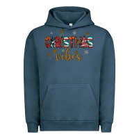Pigment Midnight Navy christmas vibes Urban Hoodie - JahusDesignShop