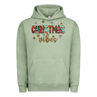 Pigment Oil Green christmas vibes Urban Hoodie - JahusDesignShop