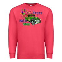 Cardinal mardi gras with truck Premium Sweatshirt - AdoDesignShop