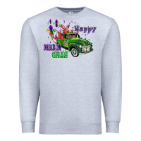 Mardi Gras With Truck Premium Sweatshirt | Teevron