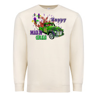 Sandshell mardi gras with truck Premium Sweatshirt - AdoDesignShop