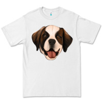White st bernard Premium Tee - Jasminsmagicworld