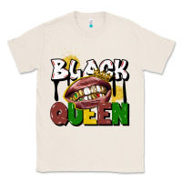 Natural black queen Classic Tee - CowGirlArtShop