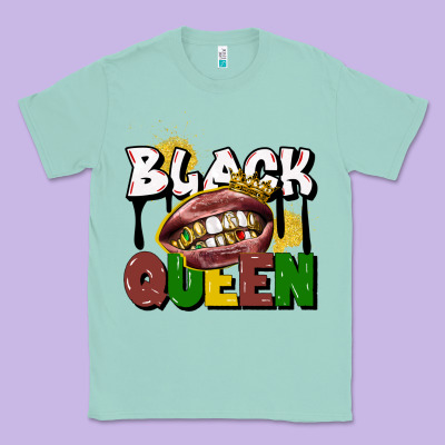Black Queen Classic Tee Designed By Cowgirlartshop