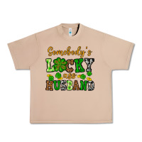 Burro St. Patrick's Somebody's lucky as husband Urban Heavy Tee - OliviaCreatesArt