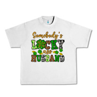Lunar Rock St. Patrick's Somebody's lucky as husband Urban Heavy Tee - OliviaCreatesArt