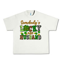 Pistachio St. Patrick's Somebody's lucky as husband Urban Heavy Tee - OliviaCreatesArt