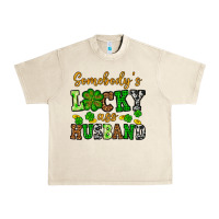 Sandshell St. Patrick's Somebody's lucky as husband Urban Heavy Tee - OliviaCreatesArt