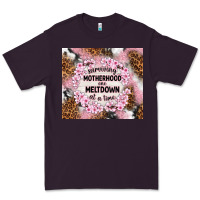 Plum surviving motherhood one meltdown at the time Premium Tee - TumblerDesignByShophia