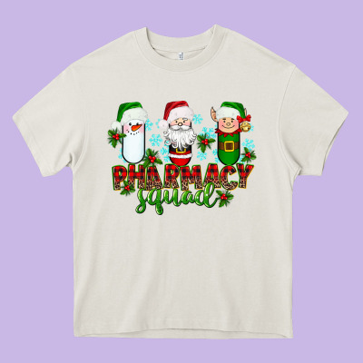 Pharmacy Squad Heavy Core Tee Designed By Texasbilliewilder