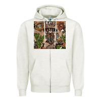 Oatmeal Heather western rodeo Zipper Hoodie - AdoDesignShop