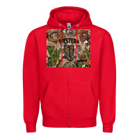 Red western rodeo Zipper Hoodie - AdoDesignShop