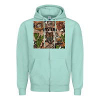 Seafoam western rodeo Zipper Hoodie - AdoDesignShop