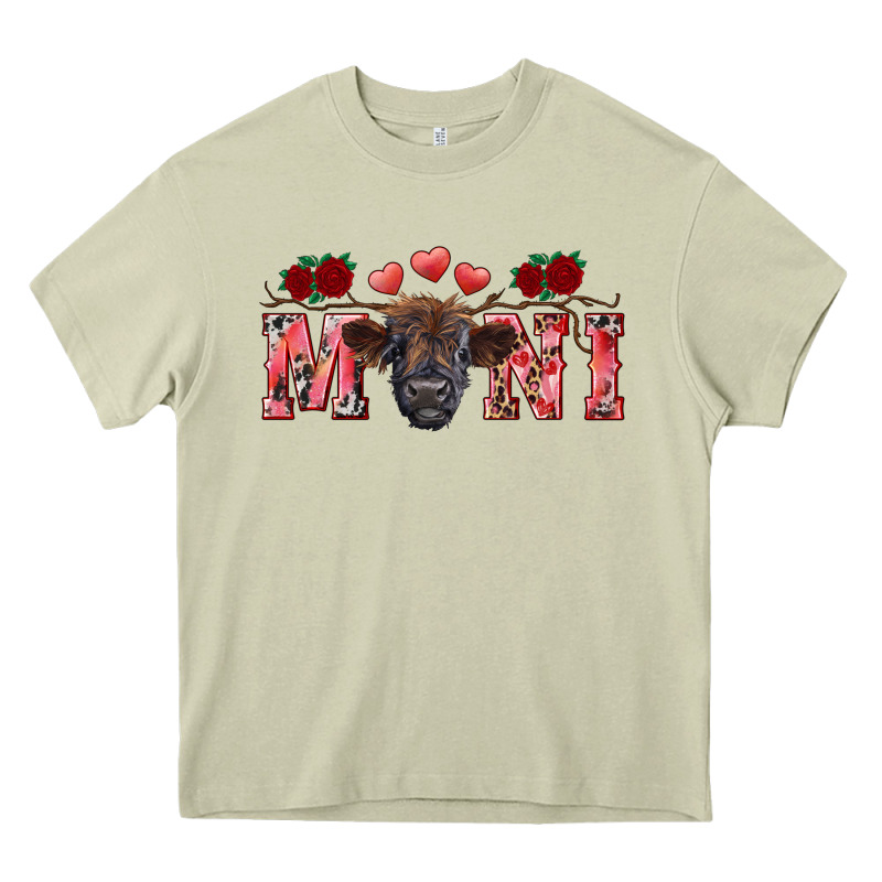 Valentines Day Mini Black Heavy Core Tee by RanaPortraitStore | Teevron