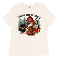 Bone hanging with my gnomies Ladies Tee - CowGirlArtShop