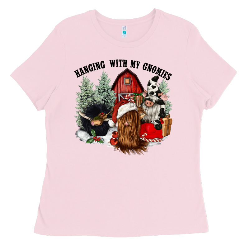 Hanging With My Gnomies Ladies Tee by CowGirlArtShop | Teevron