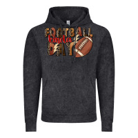 Vintage Black football kinda day Vintage Hoodie - FaDigitalArtStudio