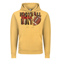 Vintage Mustard football kinda day Vintage Hoodie - FaDigitalArtStudio