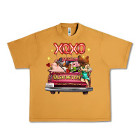 Peanut Butter Valentine's Day Truck Farm Animals Cupid XOXO Urban Heavy Tee - FaDigitalArtStudio