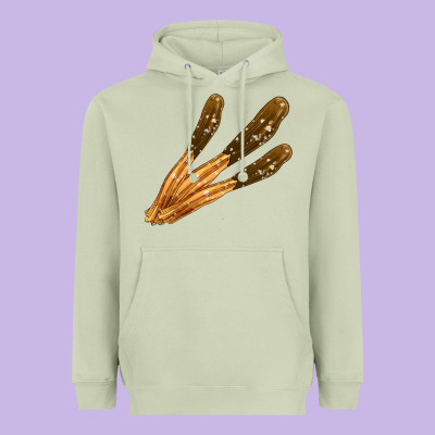 Mexican Churro's Heavyweight Hoodie Designed By Adodesignshop