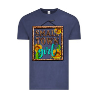 Vintage Denim small town girl olivia Vintage Tee - OliviaCreatesArt