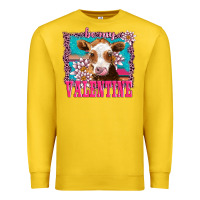 Lemon be my valentine with guarnsey Premium Sweatshirt - AdoDesignShop