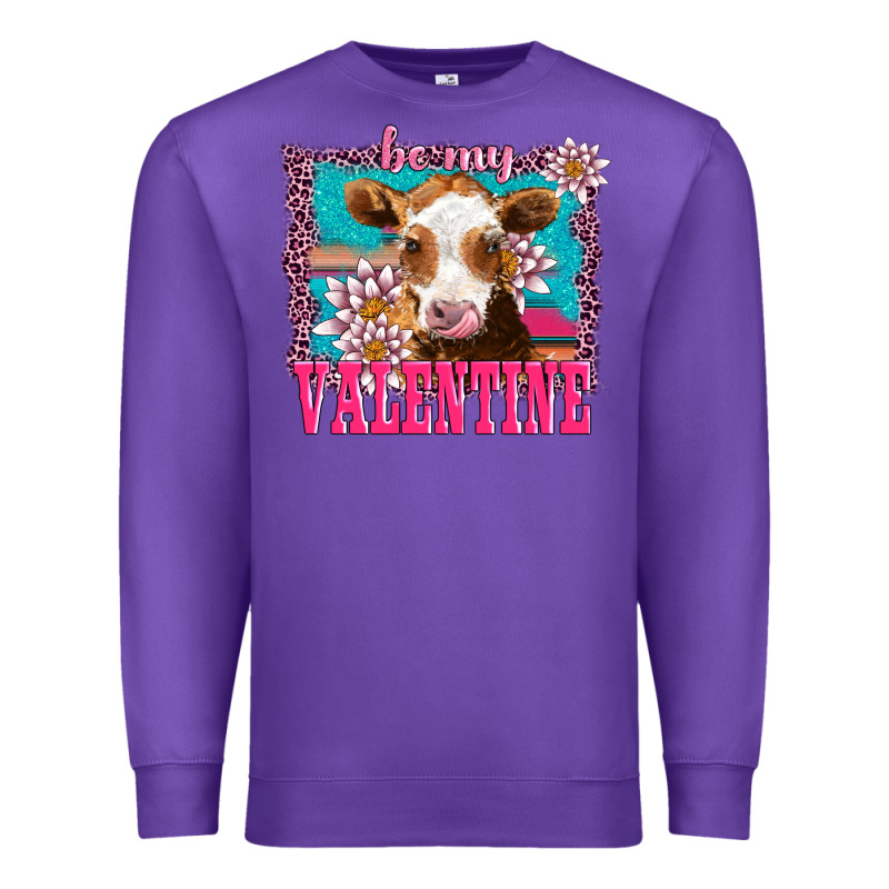 Be My Valentine With Guarnsey Premium Sweatshirt by AdoDesignShop | Teevron