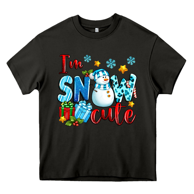I'm Snow Cute Heavy Core Tee by texasbilliewilder | Teevron