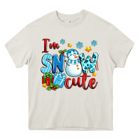 Cream i'm snow cute Heavy Core Tee - texasbilliewilder