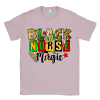 Lilac black nurse magic juneteenth Classic Tee - CowGirlArtShop