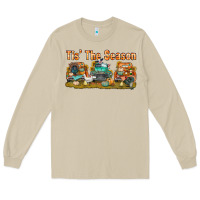 Mushroom thanksgiving tis' the season with trucks bbs Long Sleeve Tee - BundleAndBundleShop