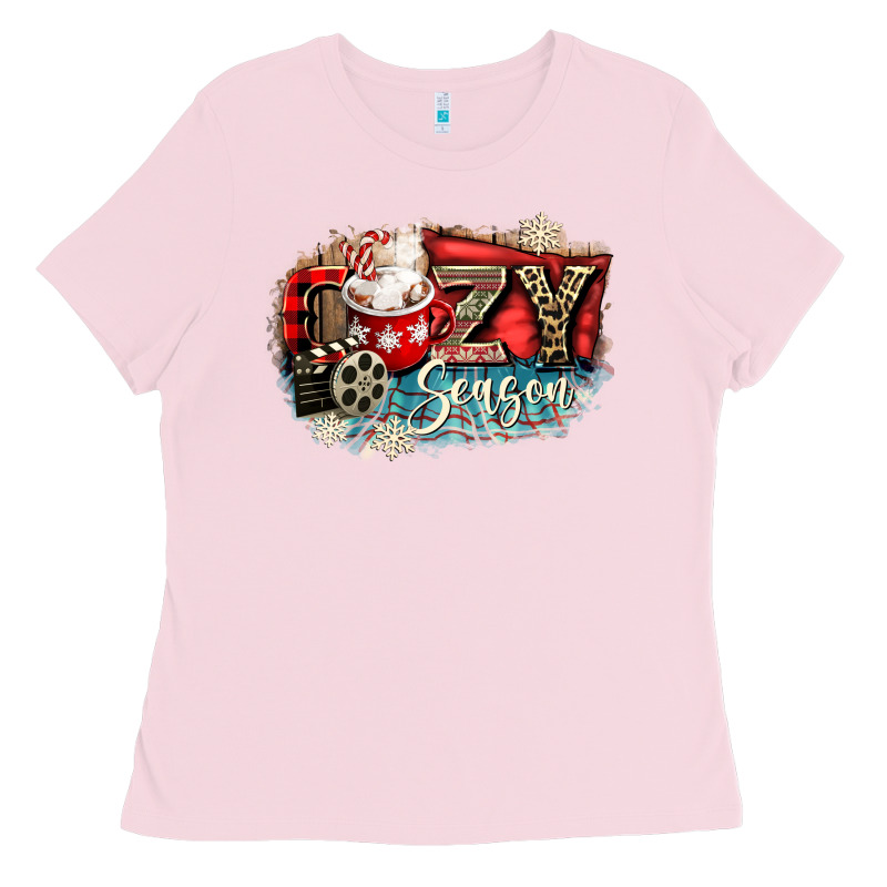 Cozy Season Ladies Tee by CowGirlArtShop | Teevron