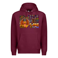 Burgundy little mister gobble gobble Premium Hoodie - CowhideDigitalArt