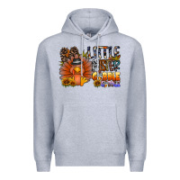 Heather Grey little mister gobble gobble Premium Hoodie - CowhideDigitalArt