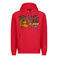 Red little mister gobble gobble Premium Hoodie - CowhideDigitalArt