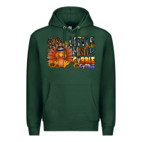 Sports Green little mister gobble gobble Premium Hoodie - CowhideDigitalArt