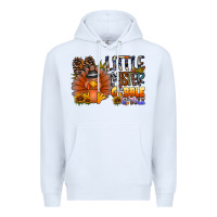 White little mister gobble gobble Premium Hoodie - CowhideDigitalArt