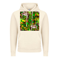 Vintage Artic St. Patrick's Donkey With Leprechaun Vintage Hoodie - FaDigitalArtStudio