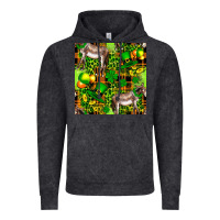 Vintage Black St. Patrick's Donkey With Leprechaun Vintage Hoodie - FaDigitalArtStudio